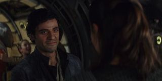 Poe and Rey Star Wars: The Last Jedi