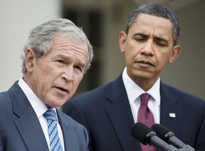 Americans blame George Bush, not Obama, for Iraq crisis