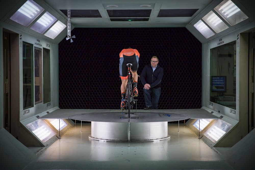 Christopher &ldquo;Dino&rdquo; Edin of Hed Cycling accompanied the team into the San Diego Wind Tunnel to help the riders of Rally Cycling dial in their positions. Dino is one the world&rsquo;s foremost experts on bicycle aerodynamics.
