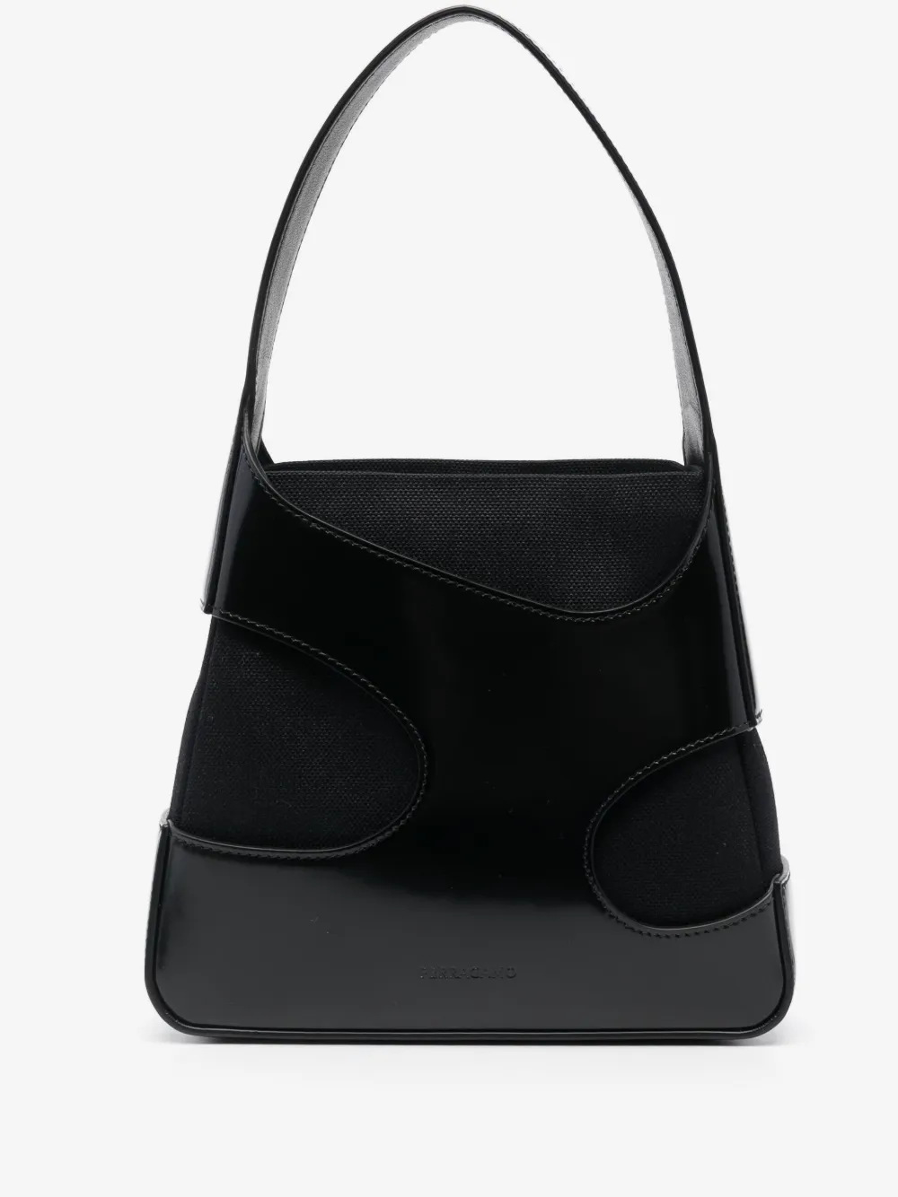 Ferragamo Cut-Out Leather Shoulder Bag | Os