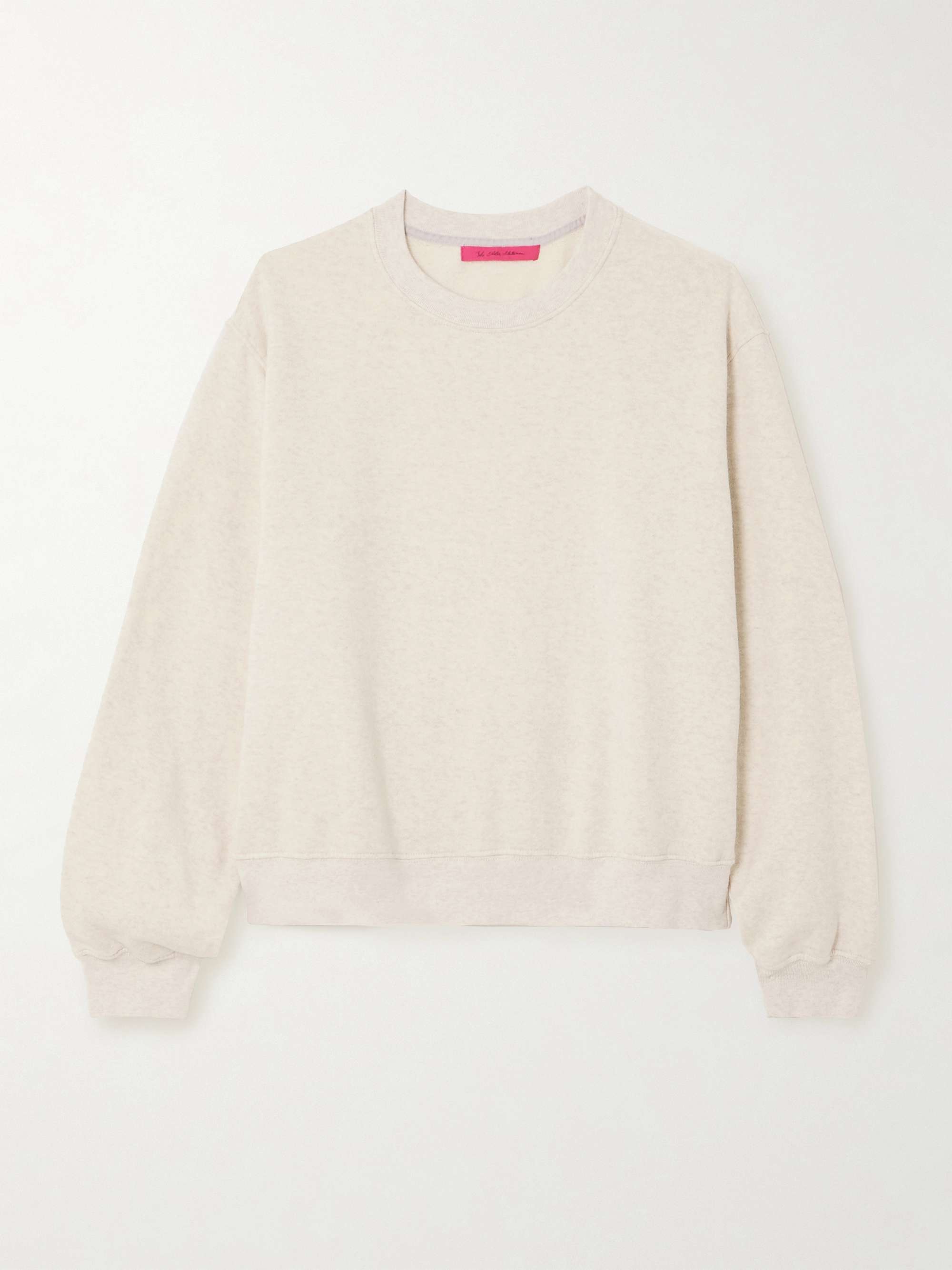 Cotton and Cashmere-Blend Jersey Sweatshirt