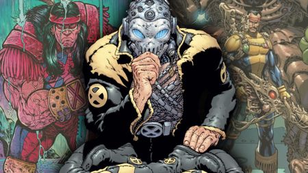 Thunderbird, Xorn, and Forge art combined