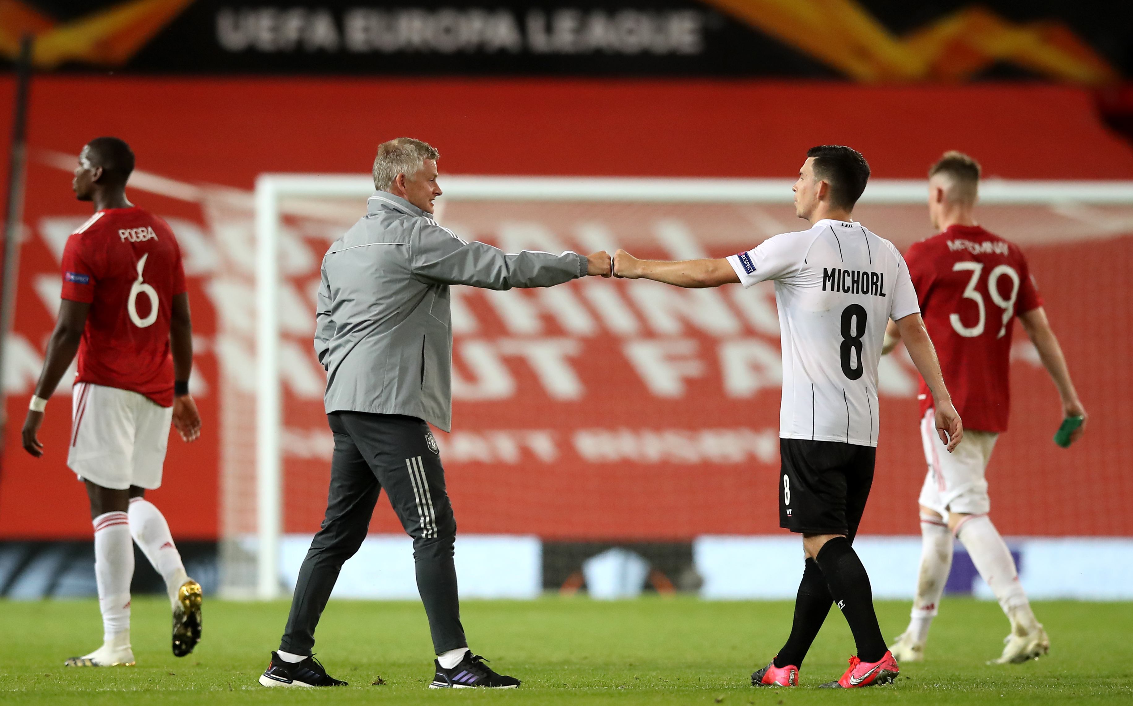 Ole Gunnar Solskjaer's side will play Copenhagen on Monday