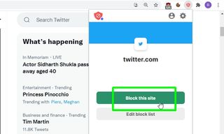 how to block a website in chrome - block this site