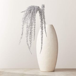 Faux Silver Amaranthus Branch Spray