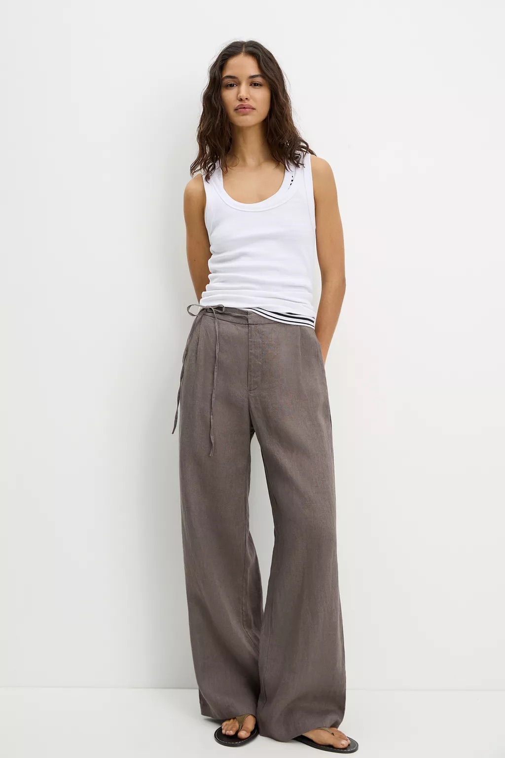 100% Linen Trousers