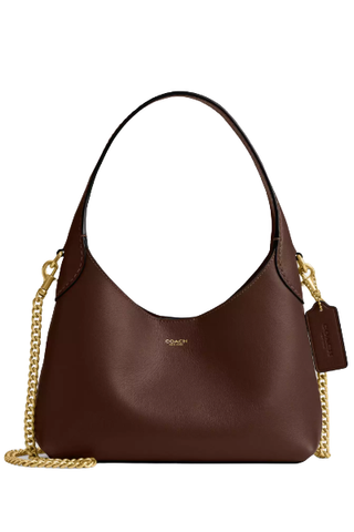 Coach Brooklyn Shoulder Bag 23 in Brass/Maple