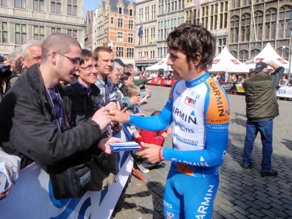 Steve Cozza has come into the Garmin-Transitions roster for Scheldeprijs