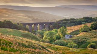 'Dent Head Viaduct at Sunset', by Laura Hacking