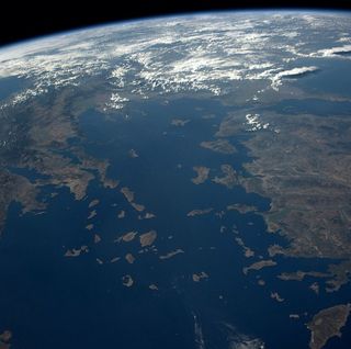 Greece and Turkey Seen from the ISS