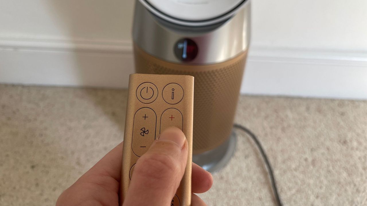 Dyson Hot + Cool Air Purifier's remote