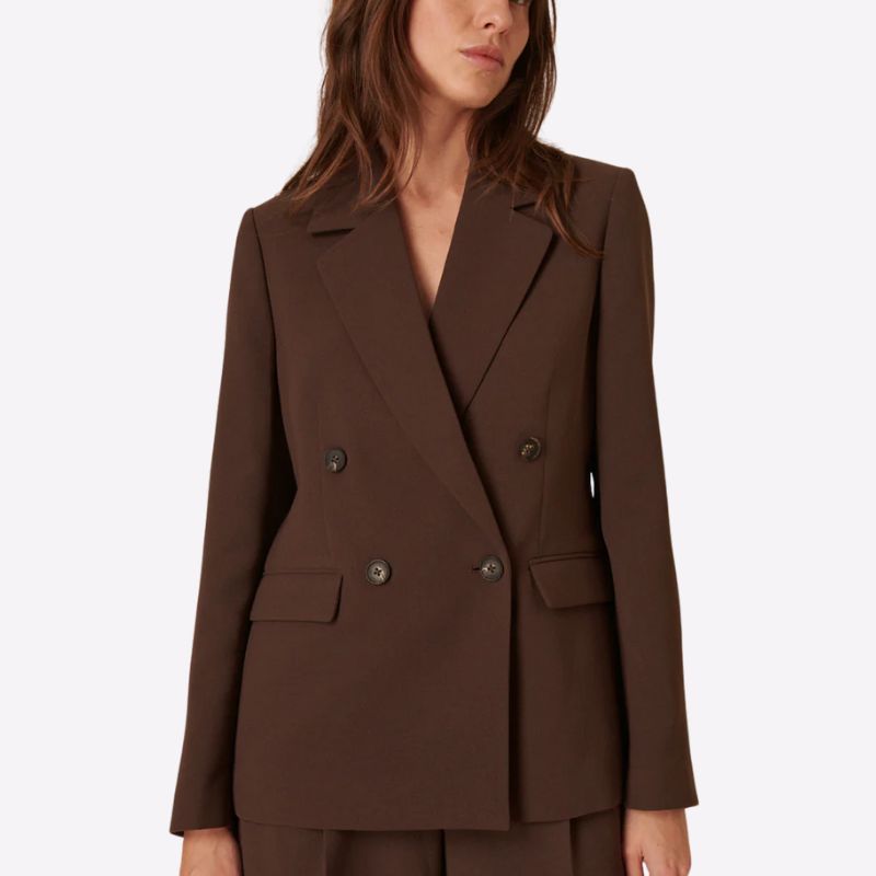 Image of brown blazer