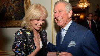 Joanna Lumley and King Charles