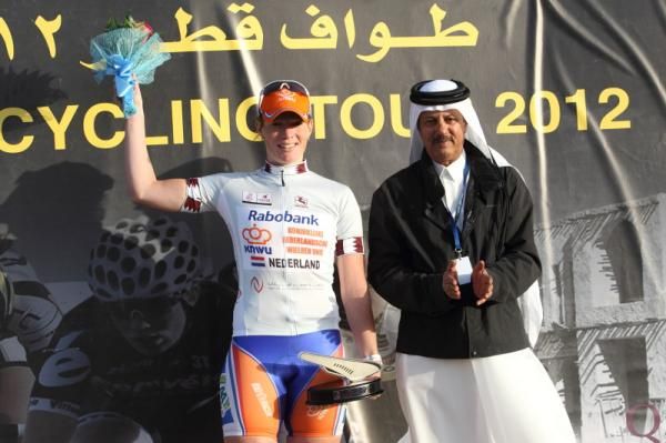 Sprint competition winner Kirsten Wild (Netherlands)