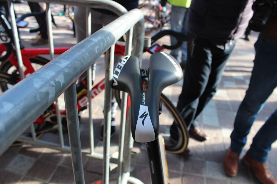 Boonen always uses a Specialized Romin saddle