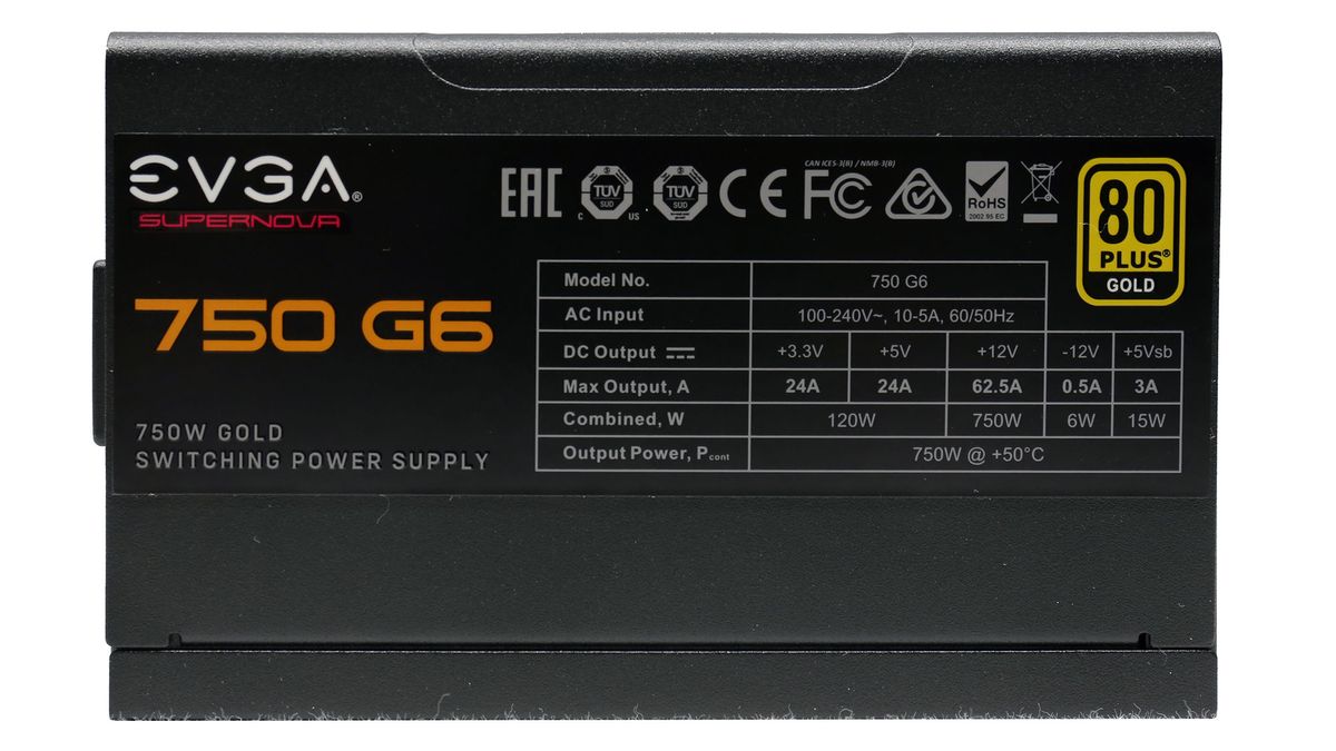 EVGA 750 G6