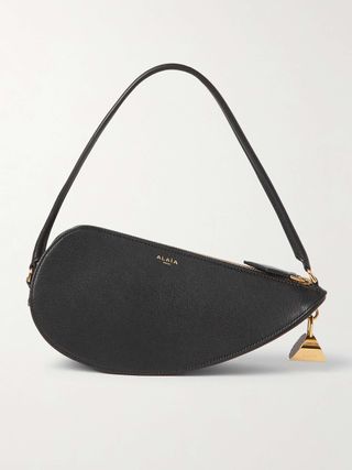 Le Demi-Coeur Leather Shoulder Bag