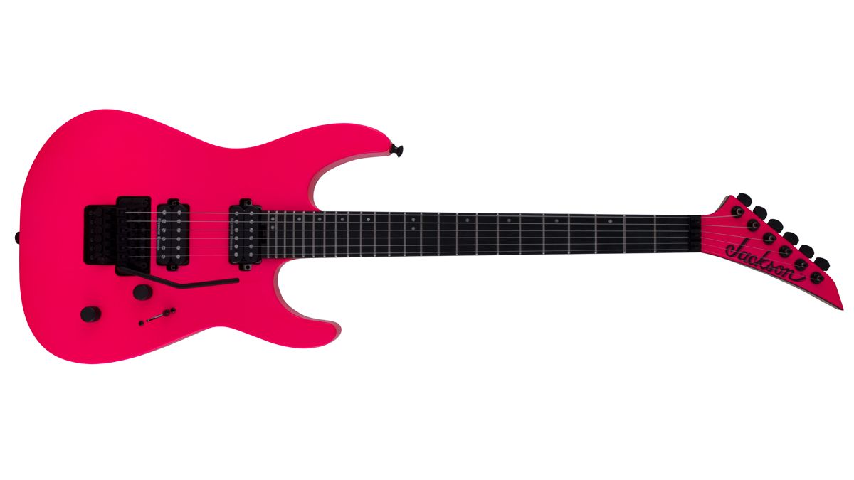 Jackson Pro Series Dinky DK2 in Neon Pink