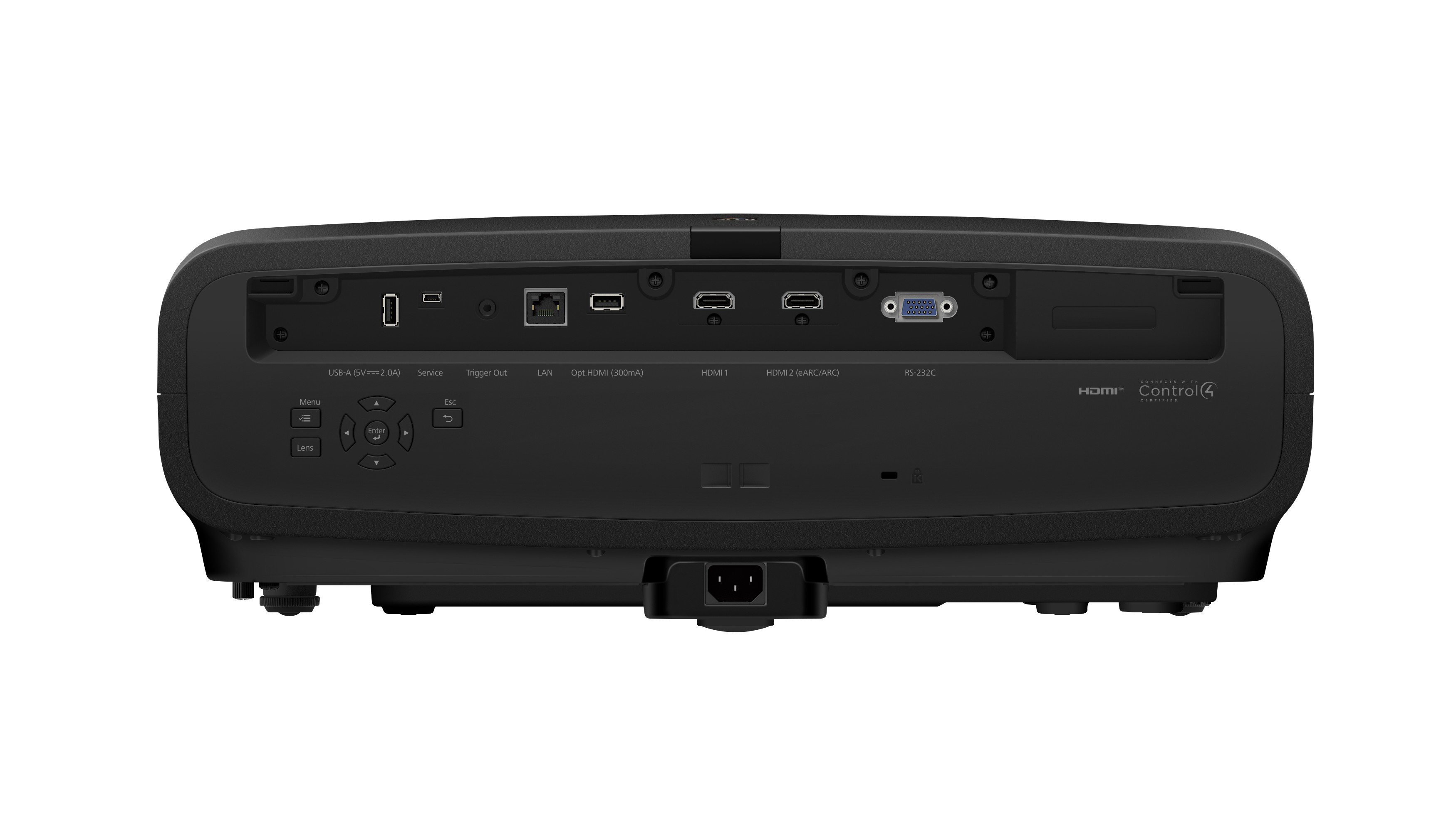 Epson LS9000 on white, back panel shown