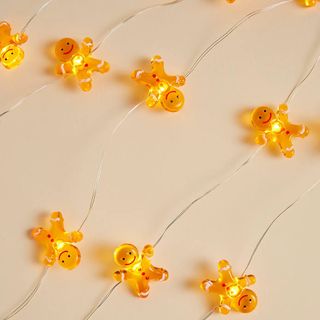 Dunelm 20 LED Gingerbread String Lights