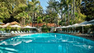 The pool at the Hotel Bel-Air