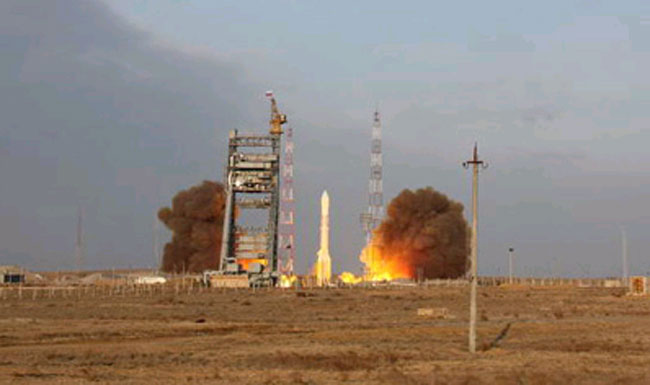 Three Russian Navigation Satellites Launch From Kazakhstan