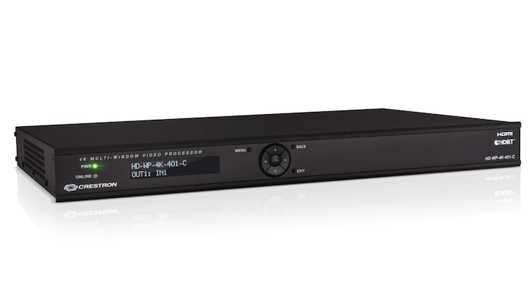 Crestron Adds DM Multi-Window Video Processor