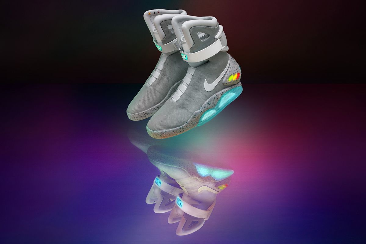back to the future shoes self lacing