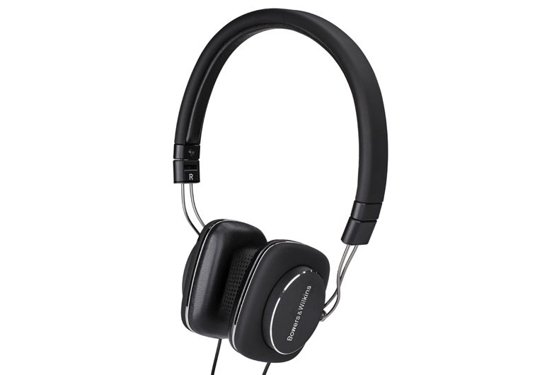 Bowers & Wilkins P3 On-Ear Headphones B&W - Black