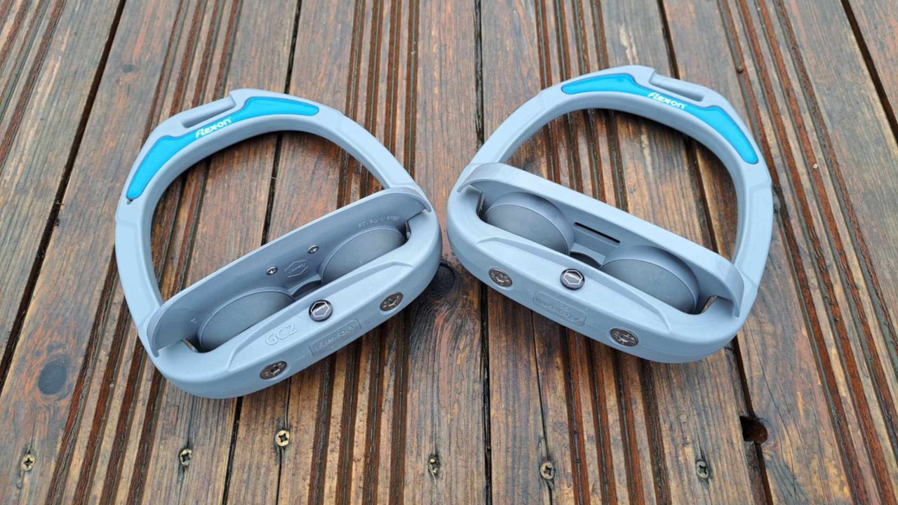 Flex-on Green Composite stirrups laid flat