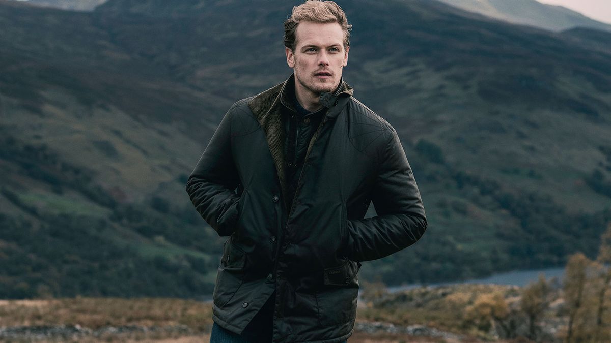 Sam heughan shop barbour 2018