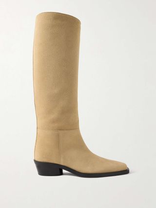 Bronco Suede Knee Boots