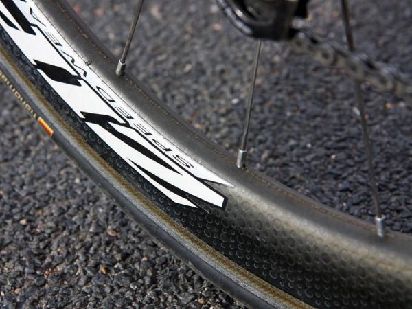 The new Firecrest rim profile features an unusually blunt nose that helps lend the wheels remarkable stability in swirling gusts.