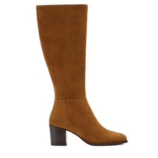 Duo Boots Dalia Knee High Boots in Tan Suede
