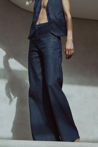 Straight Cut High Waist Jeans Zw Collection