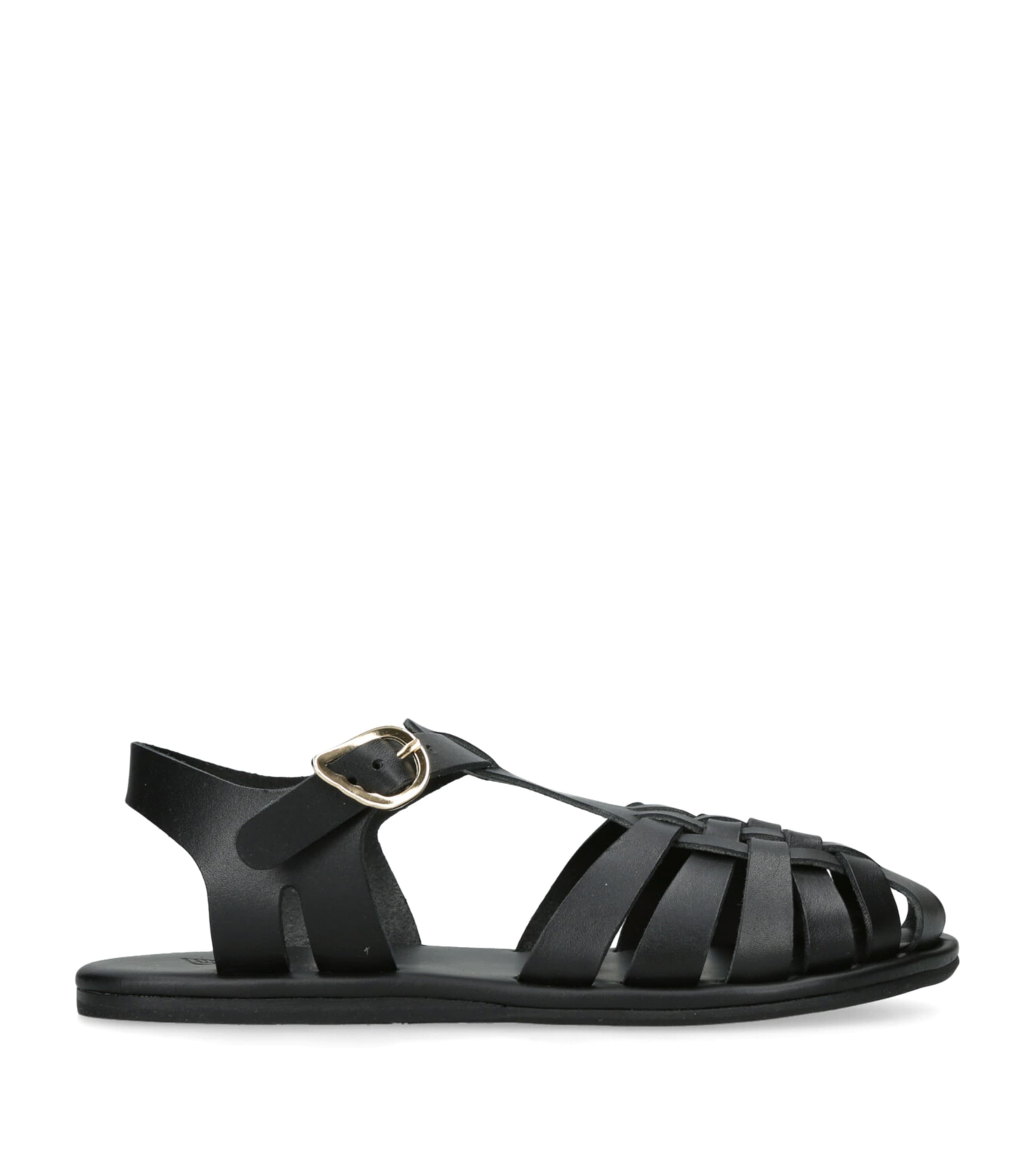 Leather Karina Fisherman Sandals