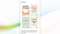 Connecting Canva lets users depend on Google's AI Mode to create a flyer based on their desired theme and other details.