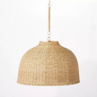 rattan pendant light for staircase from Target