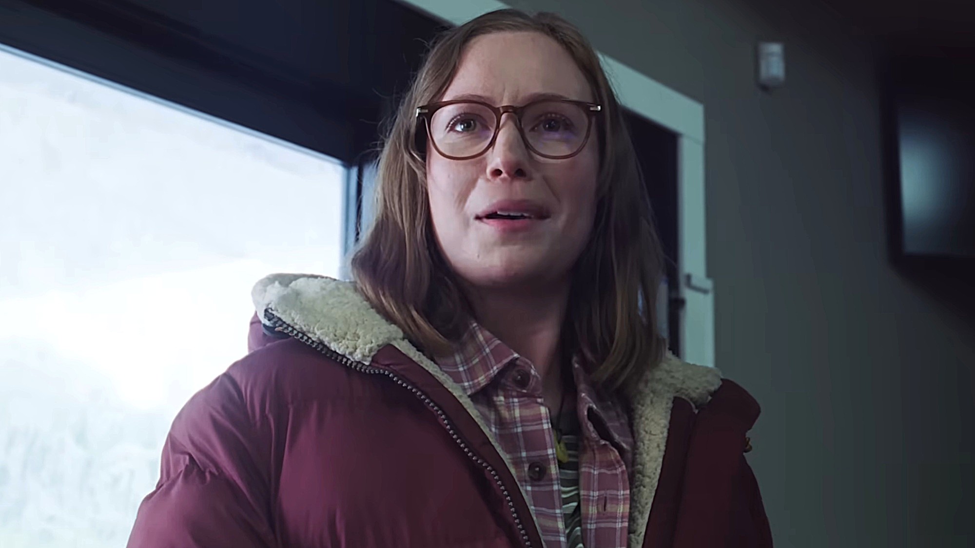 Hannah Einbinder is shown as Kris in Teenage Sex and Death at Camp Miasma.