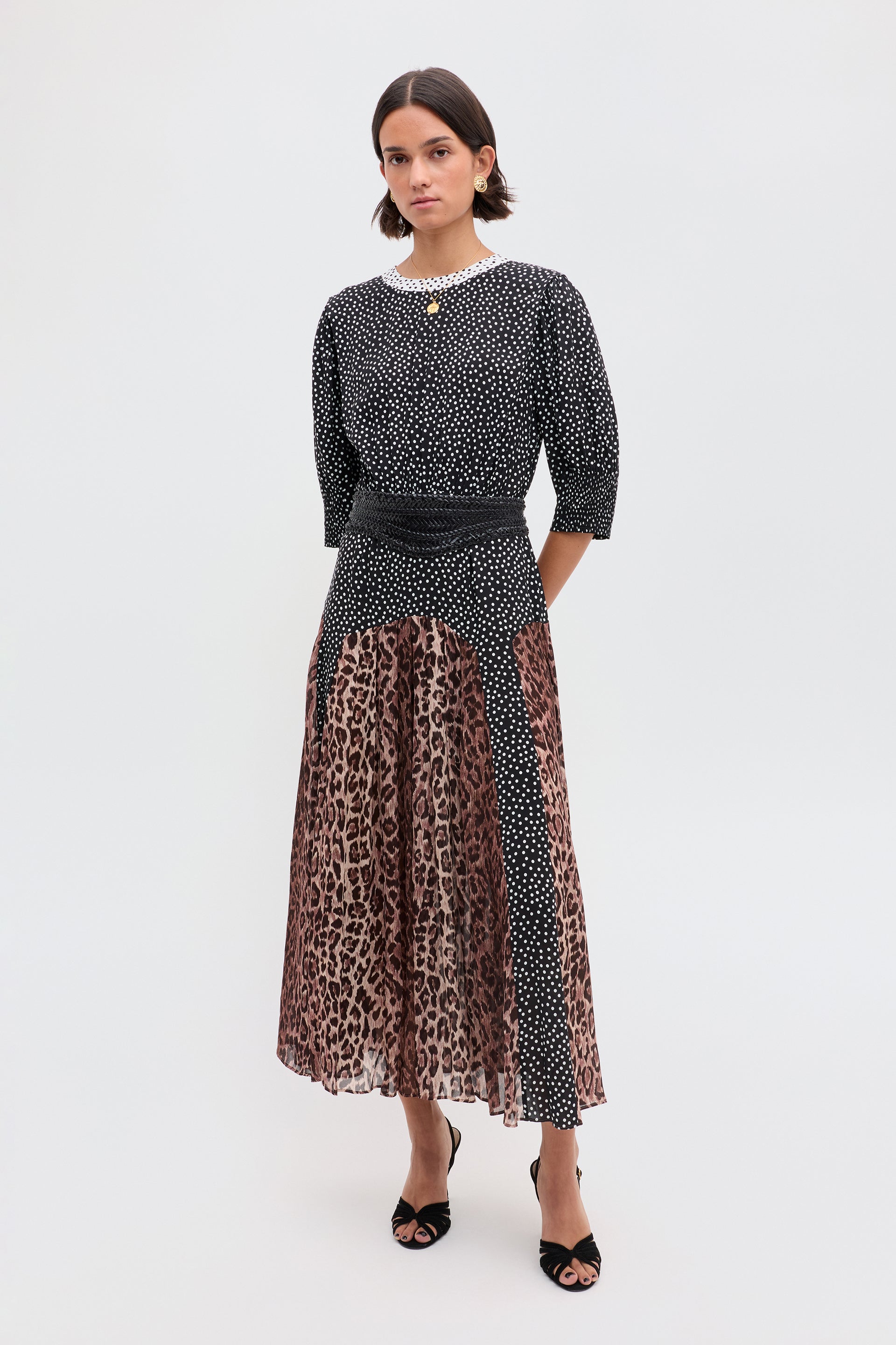 Meg - Leopard Polka Dot