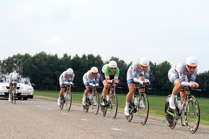 Argos-Shimano women were eighth