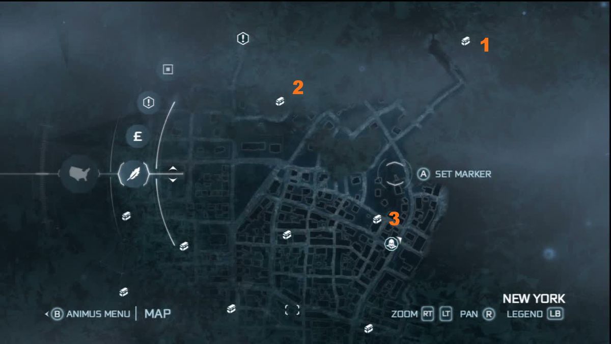 Ac3 Treasure Chests New York Assassins Creed 3 Treasure Chest Locations Guide Find All Of 4316