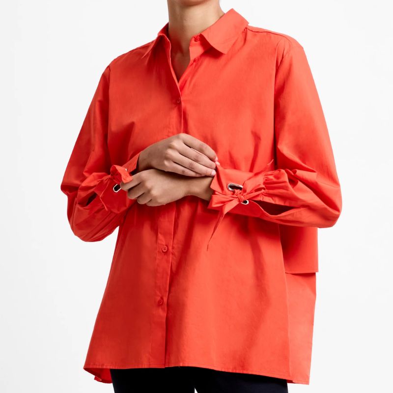 orange shirt from French Connection