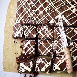 Hazelnut and Frangelico Brownies