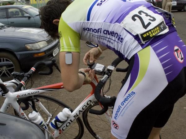 Joe Elridge at the start