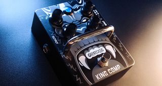 Orange King Comp: the new compressor from the British amp legend has what looks like a gorilla illustrated on the enclosure and has a road-ready build with a kick bar to protect your settings.