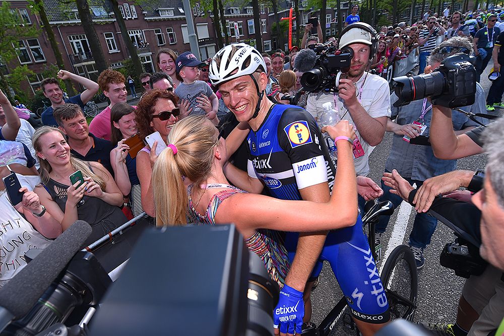Marcel Kittel (Etixx-QuickStep) wins stage 2 at the Giro d'Italia