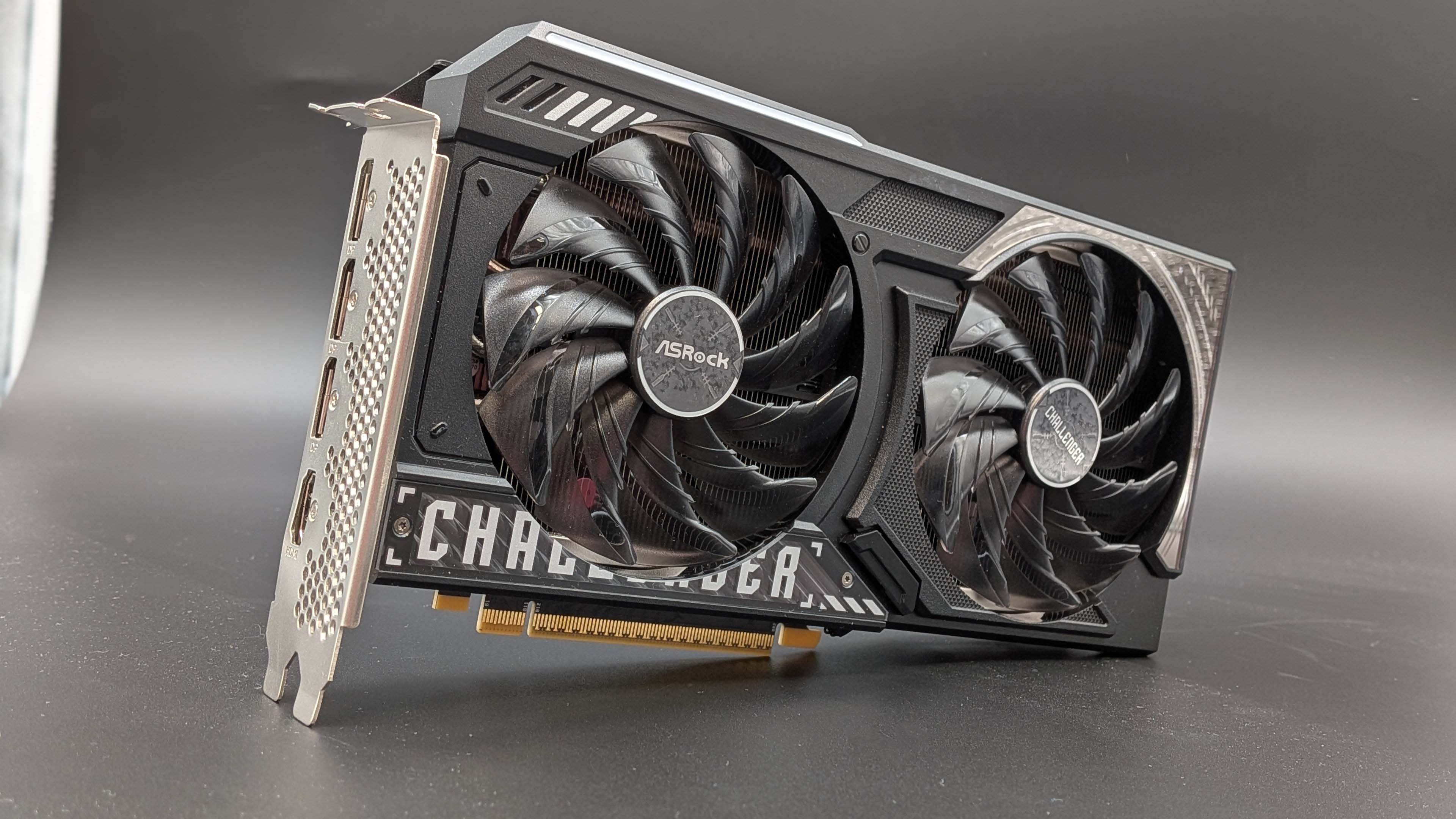 Intel Arc B570 graphics card by ASRock