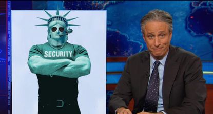 Jon Stewart deftly shames Republicans itching to deport the Central American immigrant kids