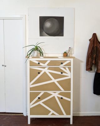 Inspiring IKEA furniture hack, IKEA painted drawers